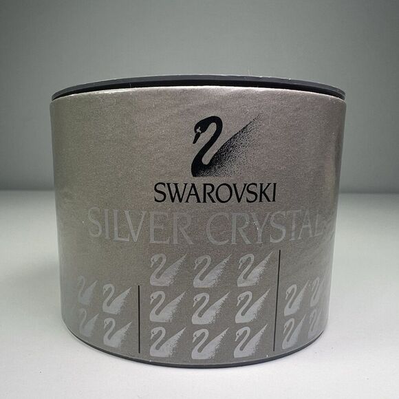 Swarovski Crystal Mini Blow Fish Puffer 7644 Figurine Austria With Box - B - Picture 6 of 7